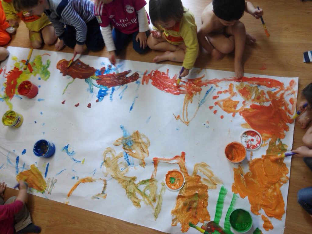 arte global en la escuela infantil